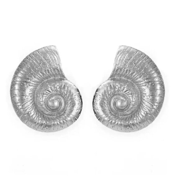 Zara Silver Seashore Necklace&Earrings SeaShell - Picture 3 of 7